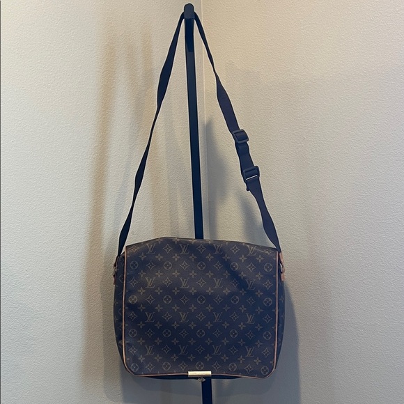 Louis Vuitton Dark Brown Monogram Messenger Bag - Picture 1 of 10